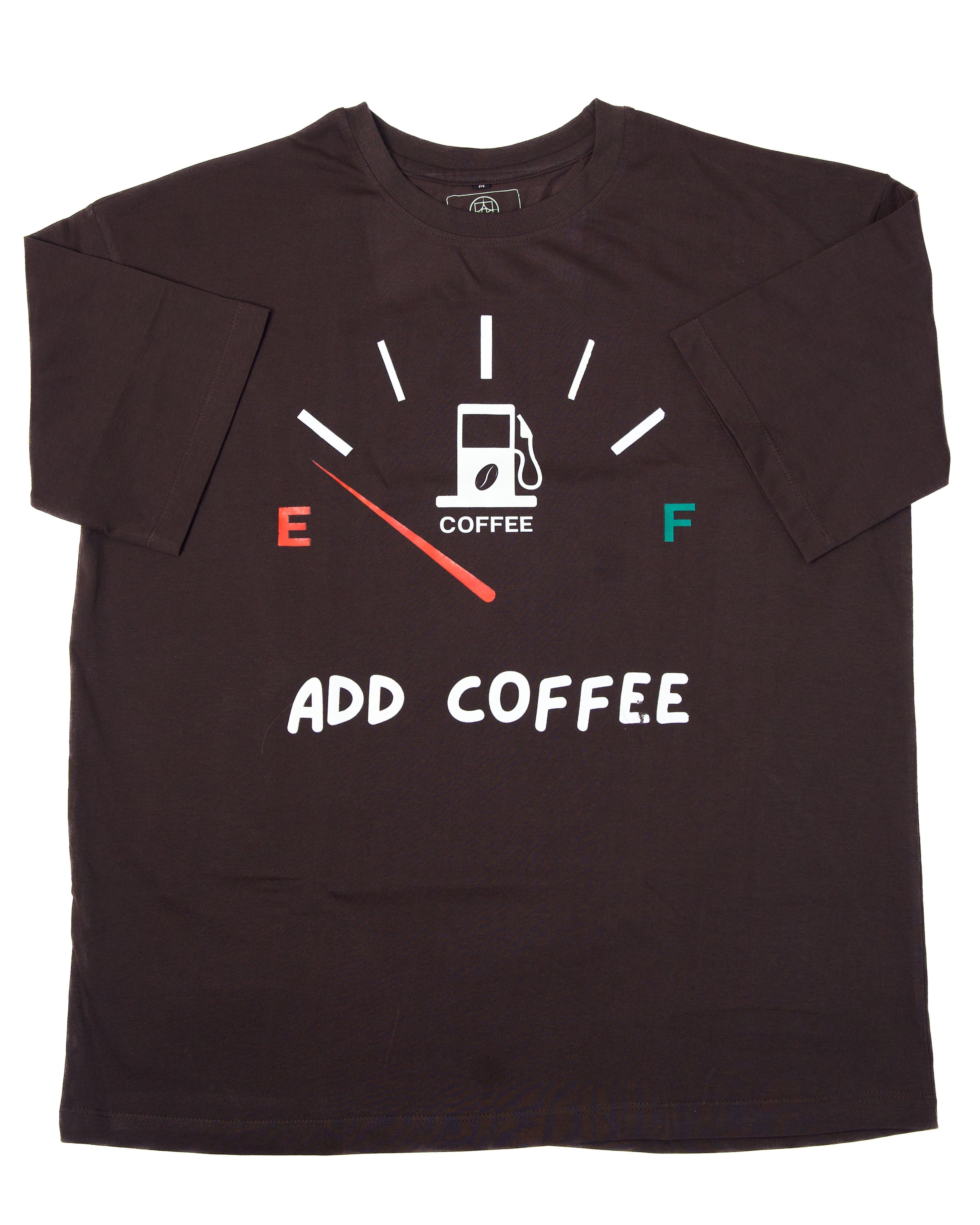 ADD COFFEE OVERSIZED Tshirt