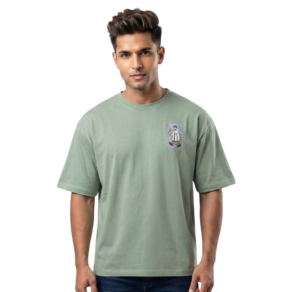 SUNRISE GIRAFFE  Oversized Tshirt