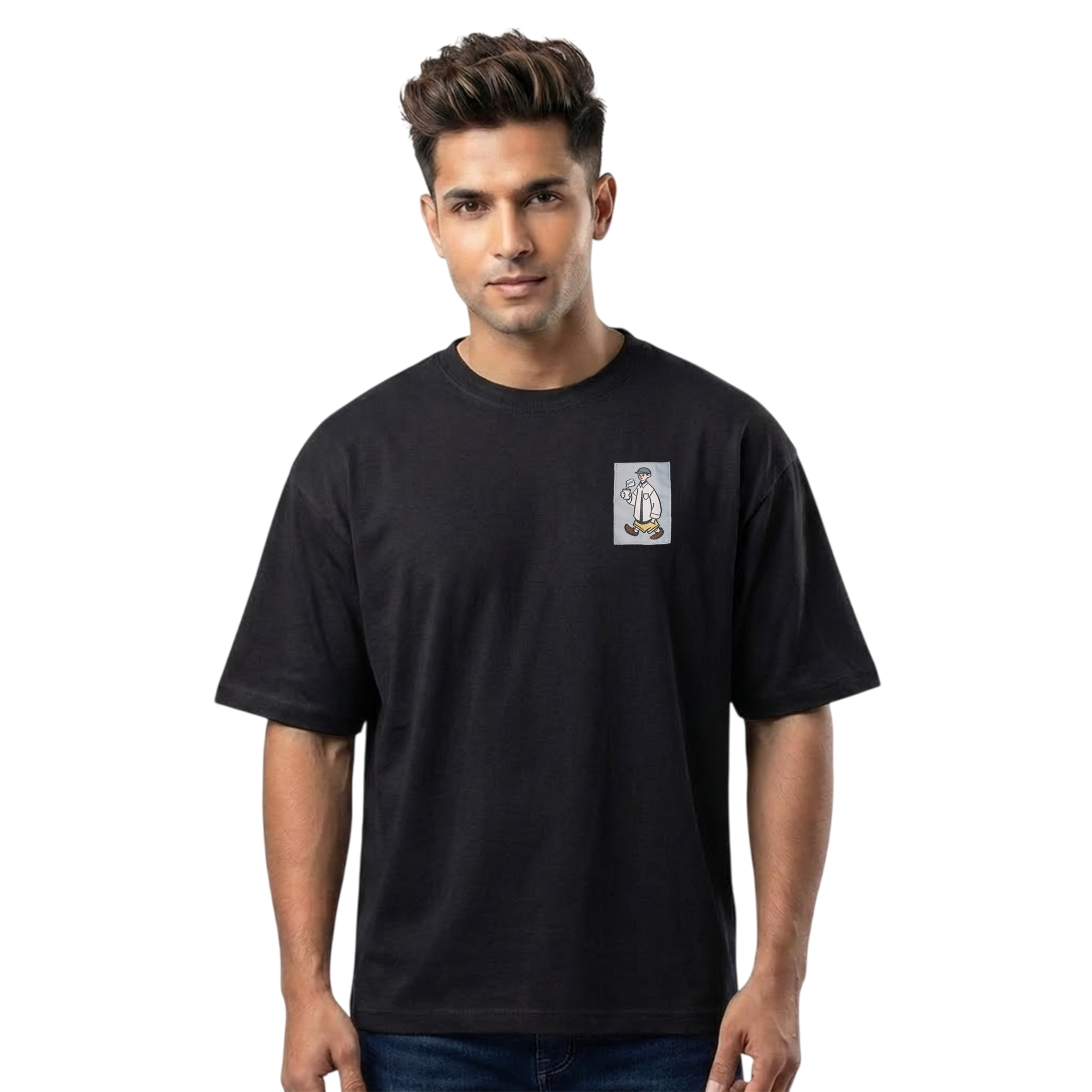 SUNSET GIRAFFE  Oversized Tshirt