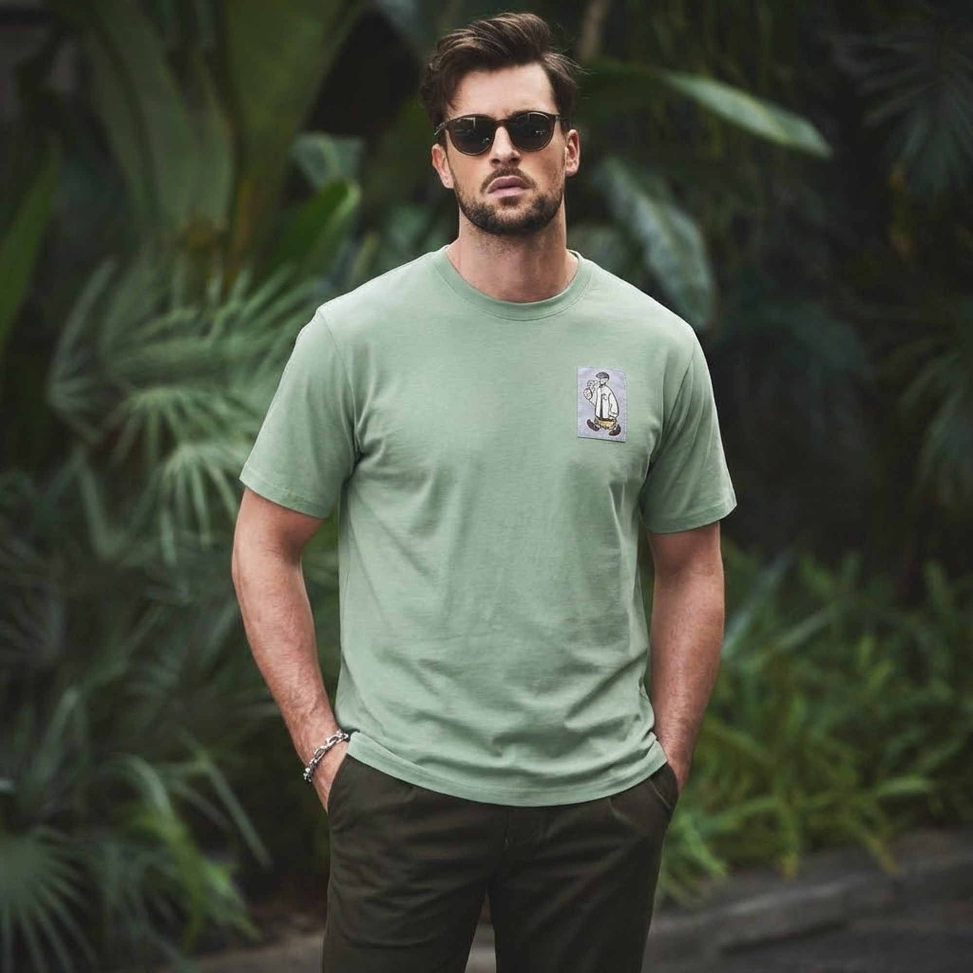 SUNRISE GIRAFFE  Oversized Tshirt
