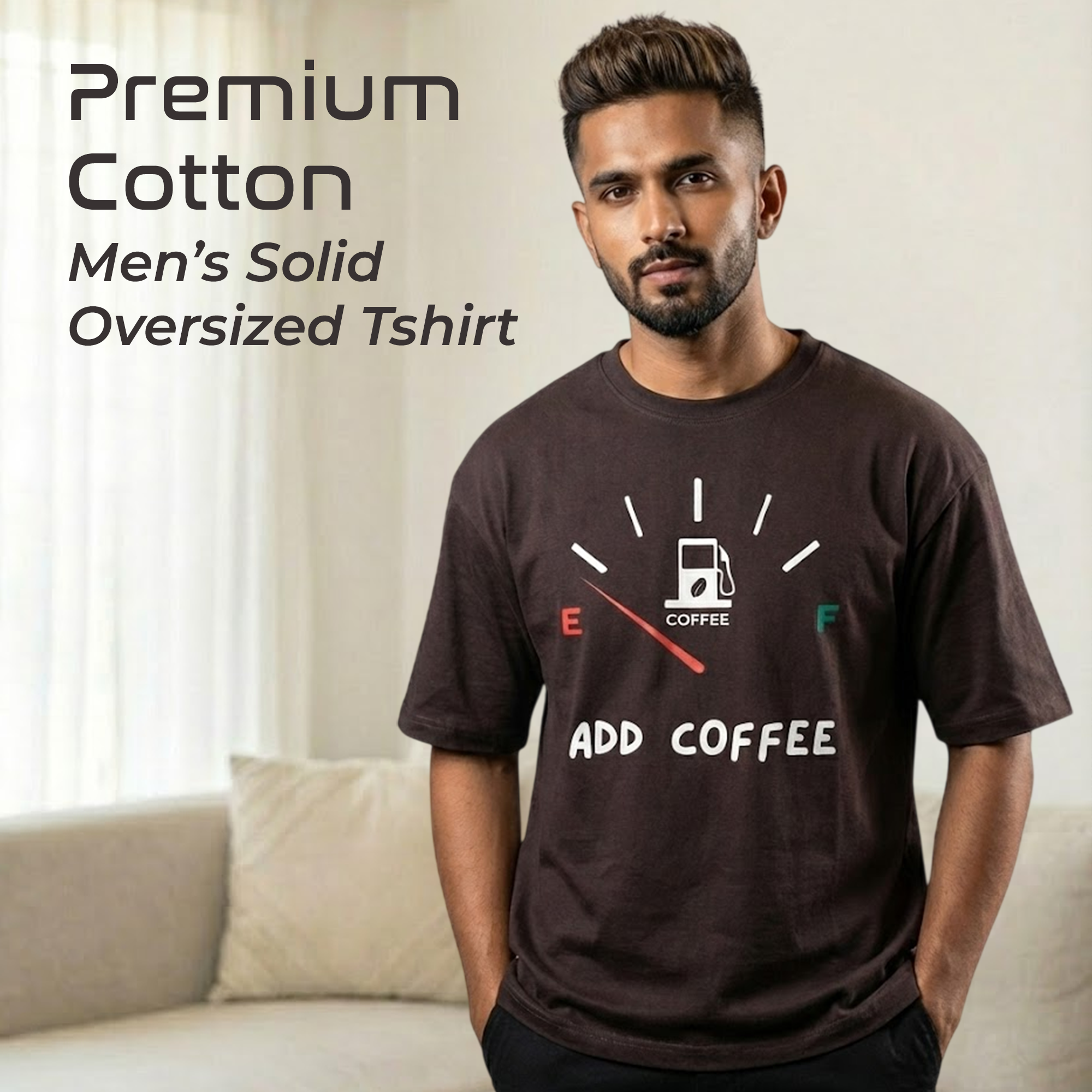 ADD COFFEE OVERSIZED Tshirt