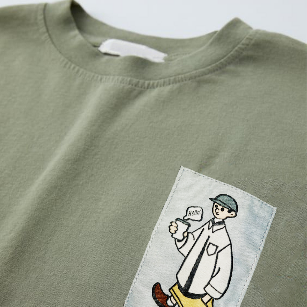 SUNRISE GIRAFFE  Oversized Tshirt