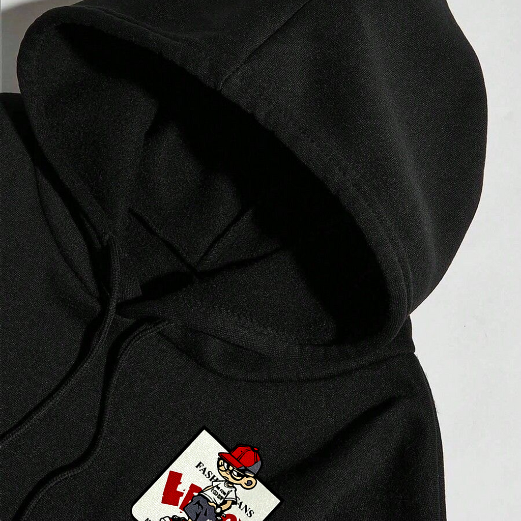 Giraffe sunrise Black Hoodie