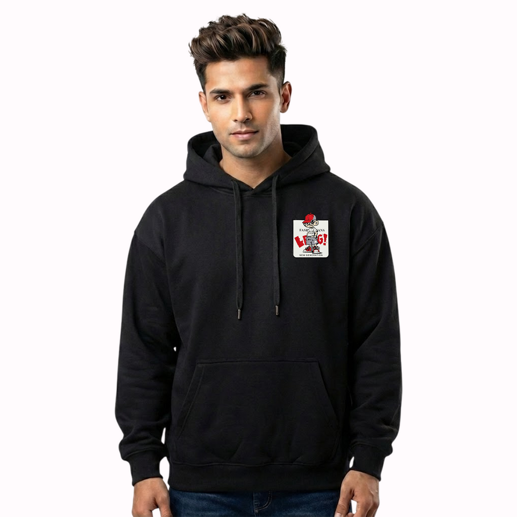 Giraffe sunrise Black Hoodie