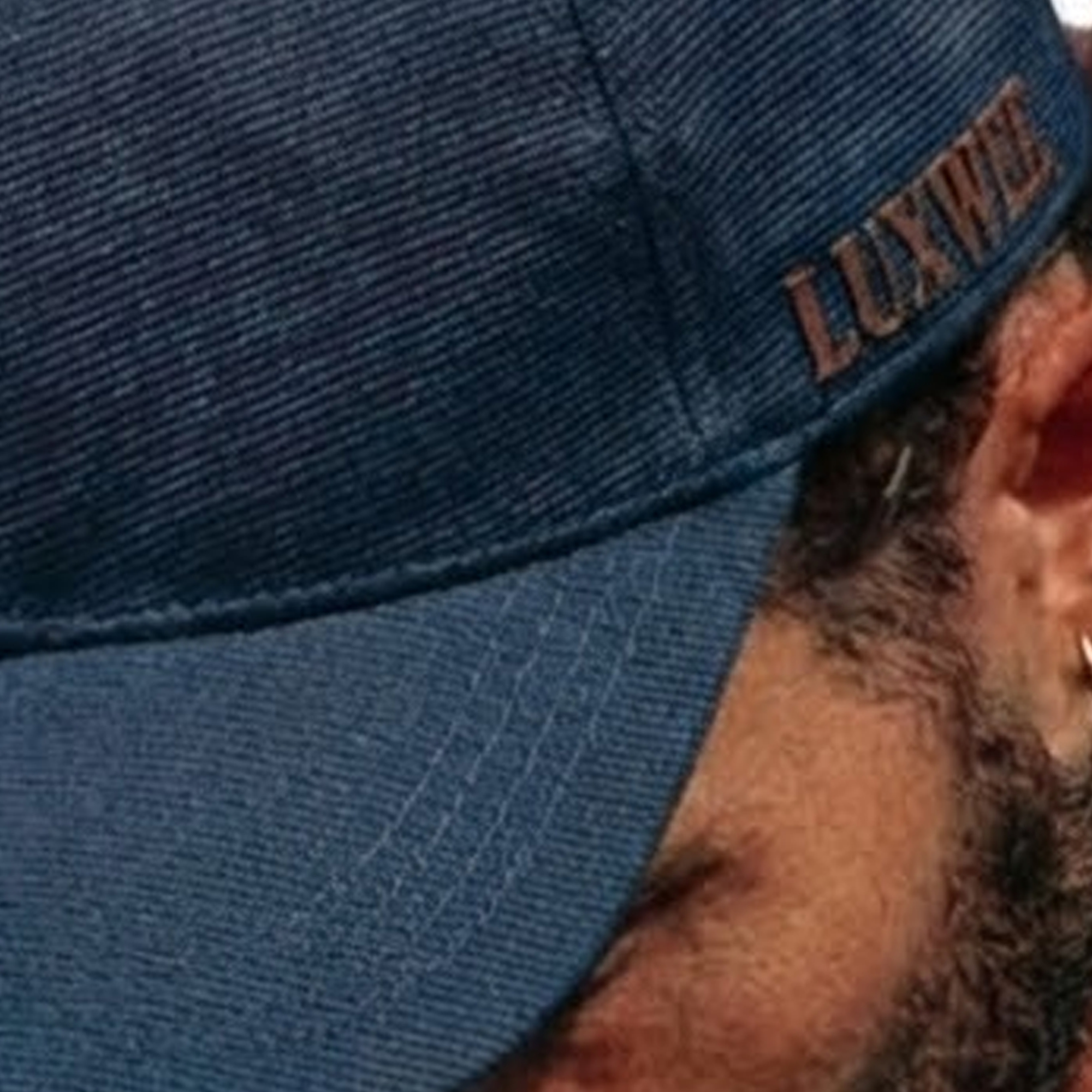 Blue cap