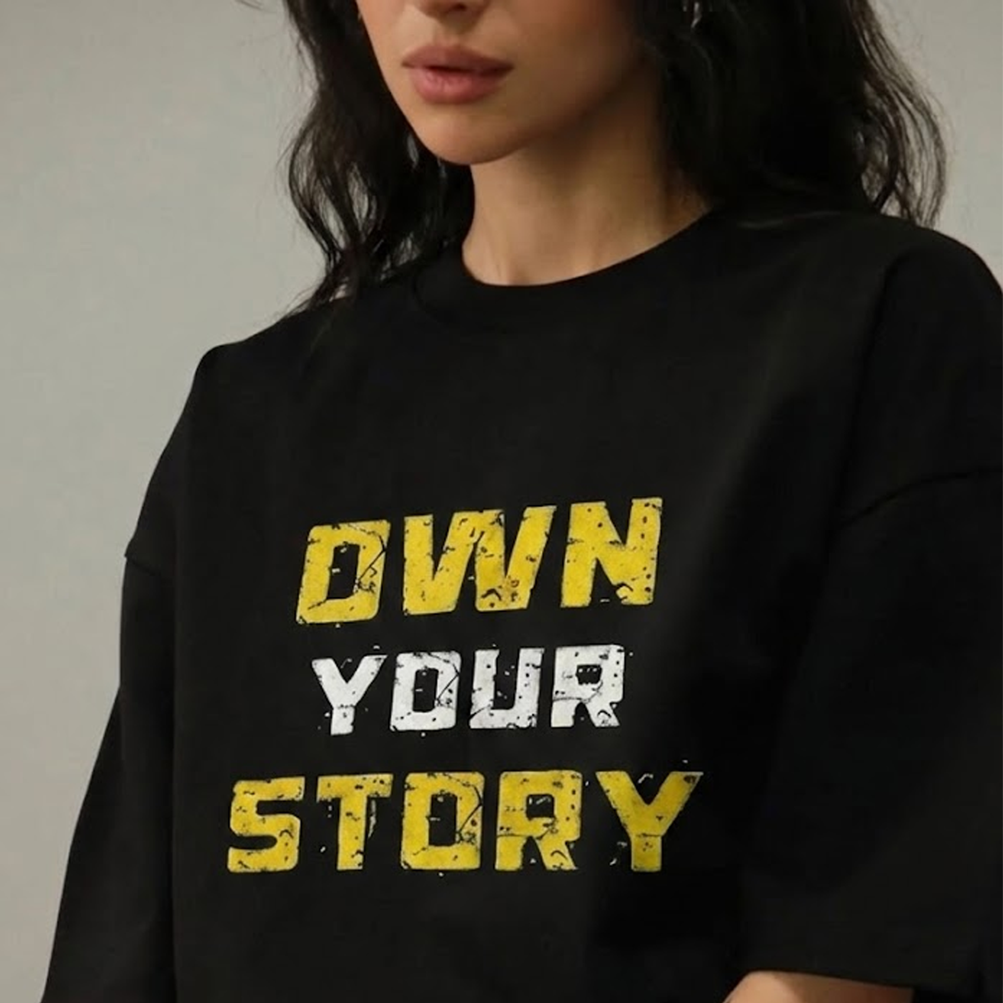 OWN YOUR STORY Oversized Tshirt