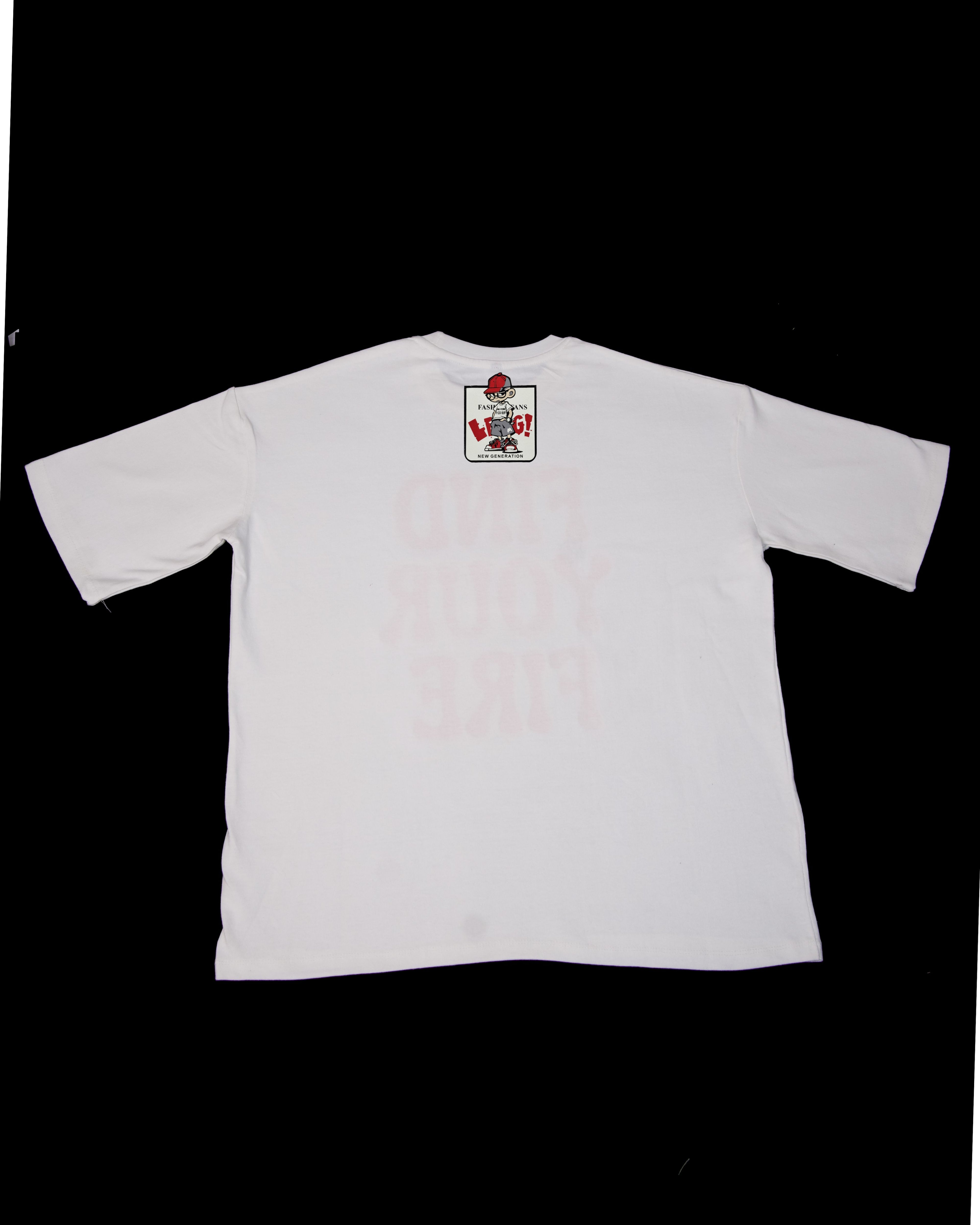 FIND YOUR FIRE Oversized tshirt